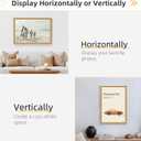 20x30 Picture Frame, Plexiglass 20x30 Vintage Photo Frame, 20 by 30 Poster Frame with Gold Border Horizontal & Vertical Display for Tabletop or Wall Decor (1 Pack)