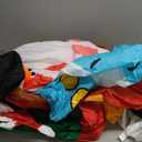 Realspring 8Ft Wide Joy Snowman Christmas Inflatables Outdoor Decoration, Giant LED Xmas Blow Up Yard Decoration Christmas Decorations Outdoor for Winter Party Decor Courtyard Lawn and Garden