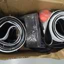 2 Pack 26 inch Bike Tires - 26x2.125 Beach Cruiser Bicycle Tires for Folding Replacement Bike with 26 inch Schrader Valve Bike Tubes, 2 Tire Levers