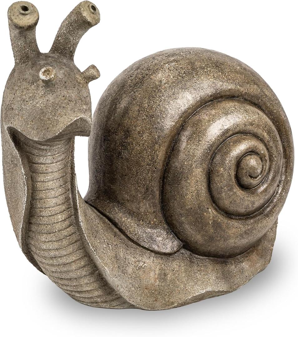 Aquascape Pond and Garden Silly Snail Spitter Fountain, Bronze