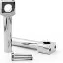 6" Motorcycle Handlebar Handle Riser Set Fit For Harley Davidson 1" Bar Chrome