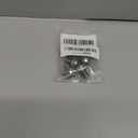 Titanium M10 10 15 20 25 30 35 40 45 50 55 60 mm Torx Head Bolt Screw Pack of 4 (M10x15mm Pitch 1.5mm, Silver)