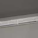 LazBlinds No Tools No Drill 1" Vinyl Mini Blinds, Cordless Blinds for Windows, Light Filtering Horizontal Window Blinds & Shades, 32" W x 64" H, White