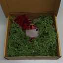 LITBLOOM Lighted Christmas Swag Battery Operated with Timer, Cedar Pine Swag Lights 32IN 60 LED Fairy Lights with Red Bow for Home Fireplace Wall Window Door Christmas Decoration Indoor Outdoor