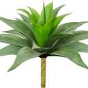 Artificial Agave Succulent Plants, 24 Inch Large Size, Faux Succulents Stems Fake Plant for Home Office Garden Yard Indoor Outdoor Decor (24"W, Green), Pack of 2
