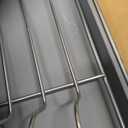 Stainless Steel Dish Drying Rack for Kitchen Counter, Sink Organization and Storage Essentials with Silverware & Utensil Holder, Home and Apartment Decor, 12''W x 15.5''L, Silver