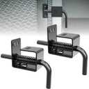 2 Pack Heavy Duty Trailer Gate Spring Latch Complete Kit 847 Replacement for Carry-On Trailer Ramp Gate Latch