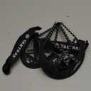 Yaktrax Pro Traction Cleats - 360-Degree Grip on Snow, Ice, & Multi-Terrain Surfaces - Elastic Outer Band w/Easy-On/Off Heel Tab & 1.4mm Stainless Steel Coils - Abrasion Resistant - Unisex S