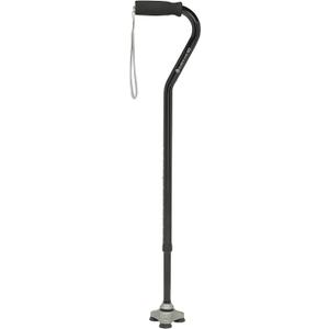 HurryCane Go HCANE-BK-G2 Walking Stick with T Handle, Black