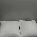 16 x 16 Throw Pillow Inserts Pack of 2 Small White Decorative Square Pillows for Living Room Couch Bed Sofa Cushion Sham Stuffer Indoor