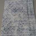 MIULEE 2x3 Washable Entry Rug Door Mat Indoor Entrance, Small Rug for Kitchen Bathroom Bedroom, Non-Slip Stain Resistant Throw Carpet Boho Entryway Decor, Blue