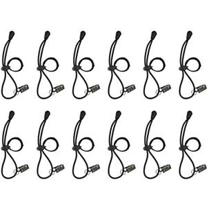 Background Backdrop Clips Clamps Holder for Photo Video Studio,12 Pack,Black