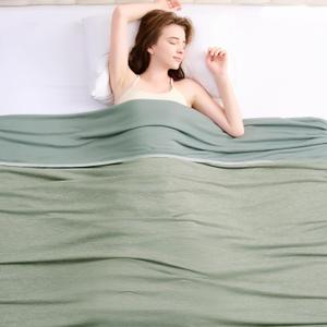 Topcee Cooling Blanket (90"x90"Queen Size) for Night Sweats Absorbs Heat to Keep Adults Cool on Warm Nights, Q-Max 0.5 Cooling Blankets for Hot Sleepers, Ultra-Cool Lightweight Blanket for Bed