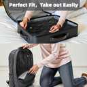 WhiteRhino Professional Vacuum Travel Bags,Reusable Vacuum Bags for Travel,IP67 Vacuum Travel Luggage for Clothes,Suitcase,Backpack&Carry(1pc+pump)