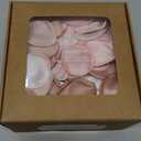 Floroom 300pcs Rose Petals Dusty Rose Blush Faux Silk Flower Petals for Wedding Flower Girl Basket Aisle Scatter Dinner Table Centerpieces Party Confetti Bridal Shower Romantic Night Decoration