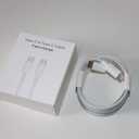 USB C to USB C Charging Cable Compatible with iPhone 15, iPhone 16, Phone 17 ( 2 pack)