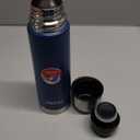 Milton Thermos for Hot Drinks 500 ml (16 oz), 24 Hours Hot and Cold, Stainless Steel Sport Water Bottle, Double Walled Vacuum Insulated Flask for Hot Coffee, Thermosteel, Leak Proof, Eco-Flip, Blue (16.9 Ounces)