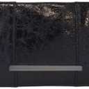 JNB Women's Metallic Material Clutch Purse