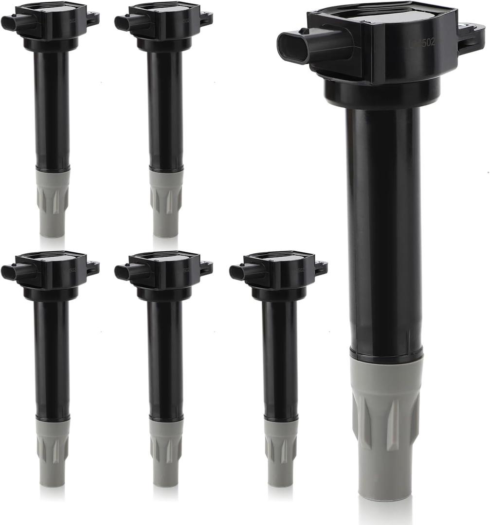 6PCS UF502 Ignition Coil Pack Compatible with Chrysler 300 Pacifica Sebring Town & Country/Dodge Avenger Challenger Charger Grand Caravan Journey Magnum Nitro Stratus/Volkswagen Routan V6