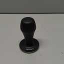Normcore 58.5mm Coffee Tamper V4.1 with Click Sound Feedback, Spring Loaded Tamper With Stainless Steel Flat Base, Compatible with 58mm Espresso Machine Portafilter, Black