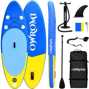Kids Stand Up Paddle Board with Inflatable SUP Accessories, Non-Slip Comfort Deck Inflatable Paddle Board for Kid, Durable, Lightweight Fin for Youth & Kids