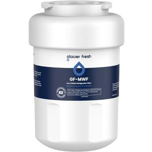 GLACIER FRESH Replacement for MWF Refrigerator Water Filters, SmartWater MWFP, MWFA, GWF, HDX FMG-1, WFC1201, RWF1060, 197D6321P006, Kenmore 9991, 1 Pack