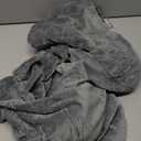 Lellen Velvet Stretch Wingback Chair Cover Slipcover - Reusable Protector Cover for Dining Room Banquet Home Decor etc Machine Washable Hand Washable (Charcoal Grey, 2PC)