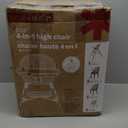 9 in 1 Convertible Baby High Chair with Booster, Wooden Highchair for Babies and Toddlers with Adjustable Tray & 5-Point Harness, Multi-Functional Growing Seat for Feeding, Learning & Play, Beige