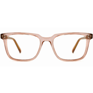 TIJN Blue Light Filter Computer Glasses for Blocking UV Harmful Rays Retro Eyeglasses for Women Men Champagne Gold
