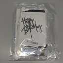 KatchOn, Black and Silver Birthday Decorations Set - Pack of 5 | Glitter Happy Birthday Banner, Silver Backdrop, Led Light, Cake Topper | Happy Birthday Decorations for Men, Women, Girls and Boys