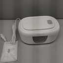 Momcozy Baby Wipe Warmer, Innovative Spring Design, Large Capacity Wipes Dispenser for 60-80pcs, Fast & Even Heating, 4 Modes of Temperature Heating Control, Diaper Wipe Warmer with Night Light, Grey