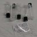 5 Pack 3.4 oz Travel Bottles for Toiletries TSA Approved Leakproof Plastic Empty Travel Size Bottles Containers with Labels