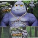 Super Stretchy Gorilla Fidget Toy, Squishy Monkey Squeeze Toy, Splat Maxi Kong, Sensory and Fidget Toy for Kids and Adults, Fun Gift for Fidgeters, Ideal Gift for Kids (Purple)