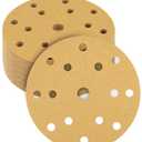 5-Inch 8-Hole Hook and Loop Sanding Discs 220-Grit Random Orbit Sandpaper