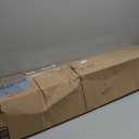32" W X 72" H Cordless Bamboo Roman Shades for Interior Windows, Brown