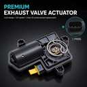 68505881AA Left Right Side Active Exhaust Valve Actuator Fit For Dodge Charger 2015-2023 Fit For Dodge Challenger 2015-2023 Fit For Chrysler 300C 2023 Replaces 68239269