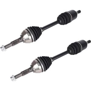 PAROD 2pcs 661345 Front CV Axle Fit for Chevy Trailblazer For GMC Envoy 02-09, Isuzu Ascender 03-08, Oldsmobile Bravada 02-04, Saab 9-7x 05-09, Buick Rainier 04-07, Trailblazer EXT/Envoy XL 02-06, XUV