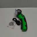 Cardboard Cutter, Rechargeable Cordless Electric Scissors, 4V Upgrade Motor Electric Box Cutter with 2 Blades, Safety Lock & LED Light, Powerful Cutting for Cardboard Box, Plastic, Leather