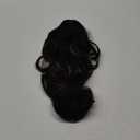 24 Inch Ponytail Extension, Layered Ponytail Extensions for Women, Soft Wavy Claw Clip in Ponytail Extension, Natural Synthetic Hair Pieces for Women (Color: Dark Brown with Honey Blonde Highlights)