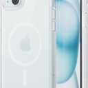 Anker for iPhone 15 Plus Case, Compatible with MagSafe, Military-Grade Protection, Yellowing Resistant, Scratch-Resistant Back, Magnetic Phone Case for iPhone 15 Plus Classic Series, Clear, A90H2