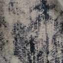 RELEANY Washable Area Rug, 5'x7', Grey/White/Beige