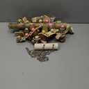 Extra Large Bird Parrot Toys- 21.7 inch Multicolored Natural Wooden Walnut Parrot Chewing Toy Suggested for Macaws cokatoos, African Grey and a Variety of Amazon Parrots. (Large Size)