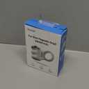 Magnetic Phone Camera Grip, Smartphone Shooting Holder Selfie Handle Snap with Wireless Shutter Button Remote for iPhone 16 15 14 13 12 Pro Max Android Cellphone Vlog Video Photography(White)