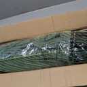 Nearly Natural 6.5ft Artificial Golden Cane Palm Tree, Lifelike Silk Indoor Palm With Three Textured Trunks Flexible Fronds Nursery Planter, Low Maintenance