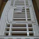 IRIS USA 24" 4-Panel Dog Playpen with Door, 35 x 35 x 24, Puppy Playpen, Dog Play Pen Indoors, Pet Fence, Puppies/Small Dogs, White