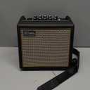 Acoustic Guitar Amplifier, 30 Watt Bluetooth Speaker Rechargeable Portable Acoustic Guitar Amp with Reverb Chorus Effect, 3 Inputs, Black