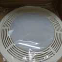 IWIWE S97017702 Fan Light Grill Cover Assembly Replacement for Broan Nutone 15" Round Ventilation Fan/Light, W/Light Lens & Grille Springs Fits 8663RP,8664RP,750,751,N750,8663FL,8663RF,8673RP,VL3668RP