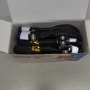 QUMY Dog Shoes for Large Dogs, Medium Dog Boots & Paw Protectors for Winter Snowy Day, Summer Hot Pavement, Water-Resistant in Rainy Weather, Outdoor Walking, Indoor Hardfloors Skid-Resistant Sole (Size 8: 3.0''x3.3"(W*L) (Pack of 4))