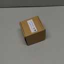 Garlic Keeper with Breathable Lid Ceramic Garlic Storage Jar, Countertop Garlic Holder for Kitchen (Blue and Grey)