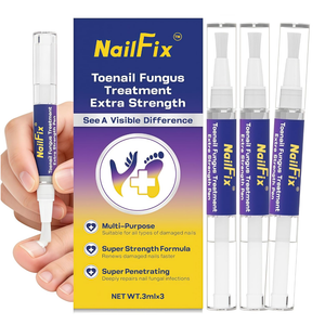 Toenail Fungus Treatment Extra Strength, Toenail Fungus Pen with 25% Undecylenic Acid for Toenails & Fingernails, Fungal Toe Nail Repair Pen for Damaged Nails, Ingrown Nails & Discoloration, 3Pcs